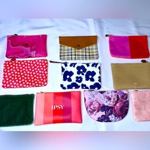 10 piece ipsy bag lot